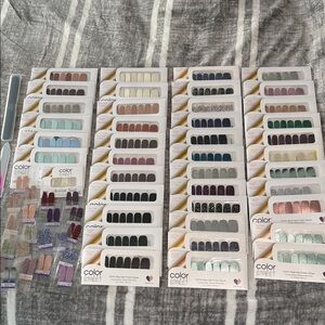 Color Street Nail Polish Strips Lot